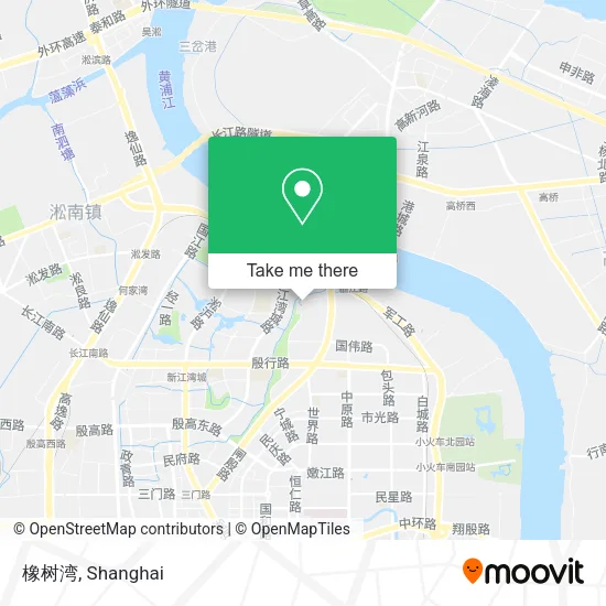 橡树湾 map