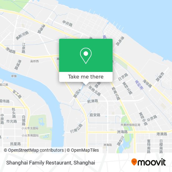 Shanghai Family Restaurant map