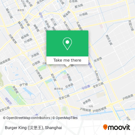 Burger King (汉堡王) map