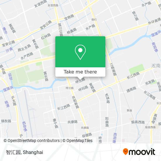 智汇园 map