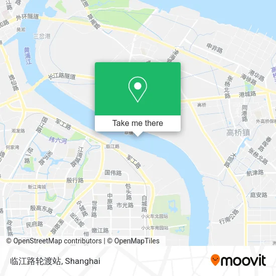 临江路轮渡站 map