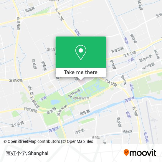 宝虹小学 map