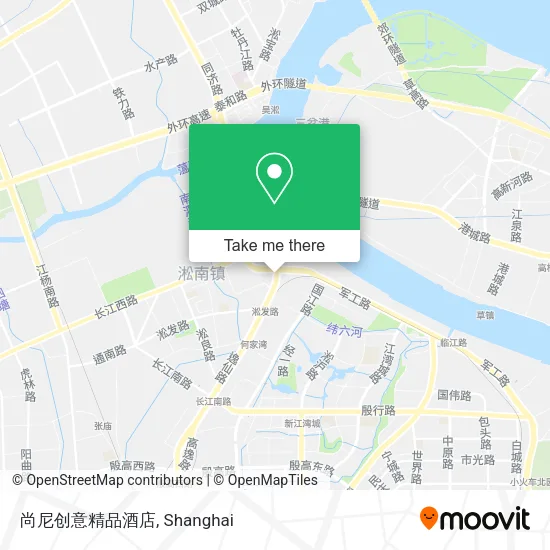 尚尼创意精品酒店 map
