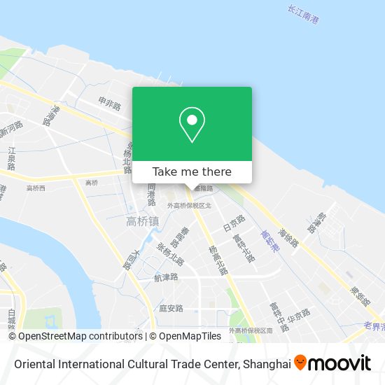 Oriental International Cultural Trade Center map
