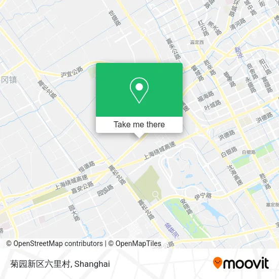 菊园新区六里村 map