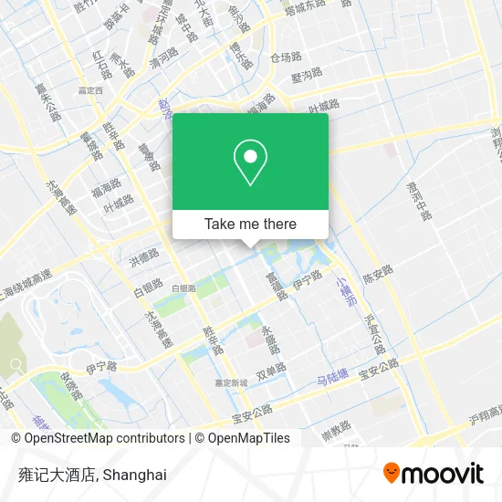 雍记大酒店 map