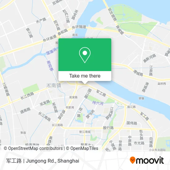 军工路 | Jungong Rd. map