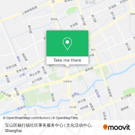 宝山区杨行镇社区事务服务中心 | 文化活动中心 map