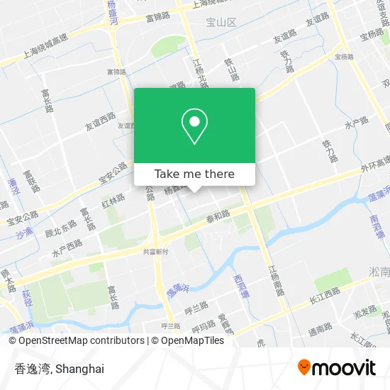 香逸湾 map