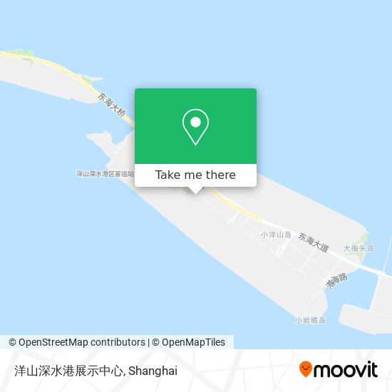 洋山深水港展示中心 map