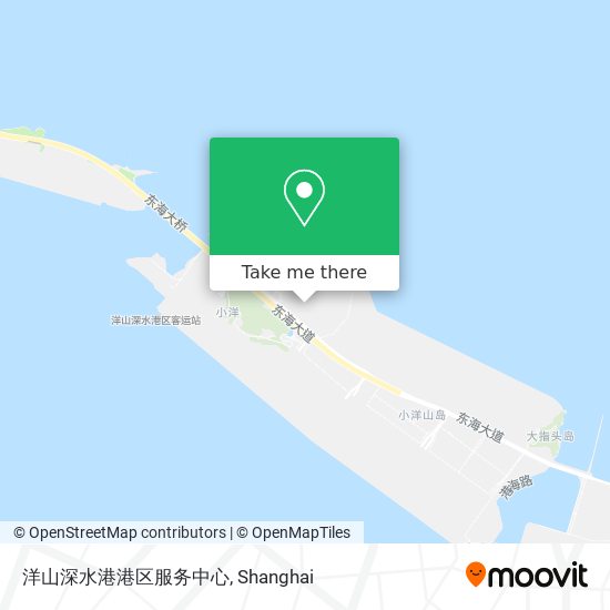 洋山深水港港区服务中心 map