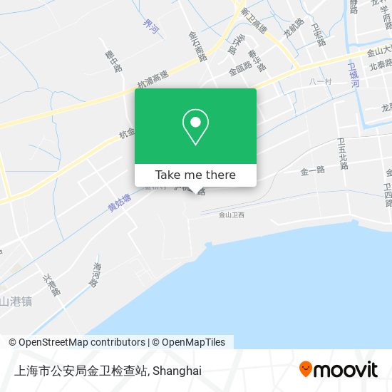 上海市公安局金卫检查站 map