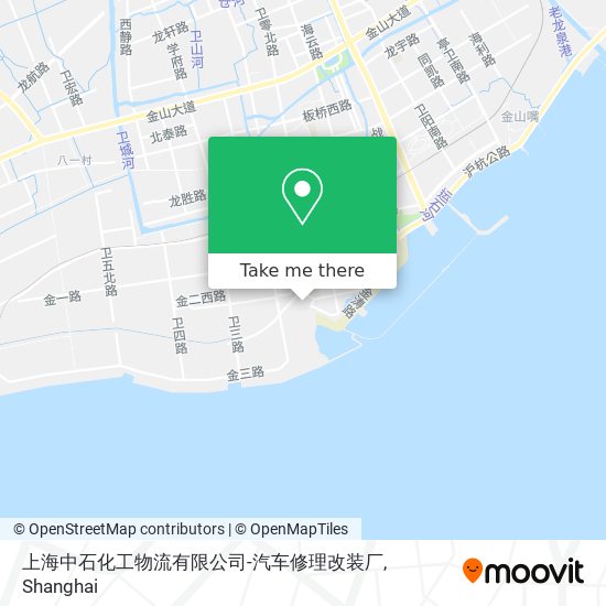 上海中石化工物流有限公司-汽车修理改装厂 map