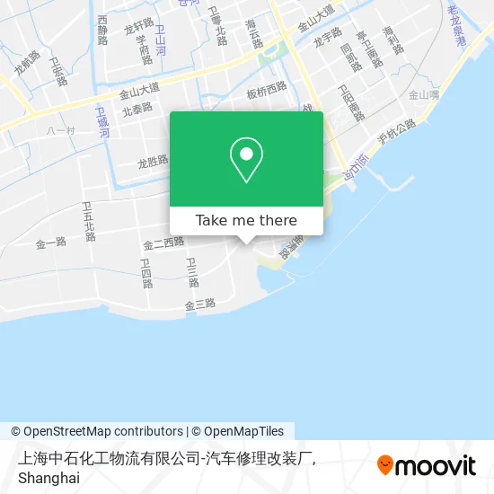 上海中石化工物流有限公司-汽车修理改装厂 map