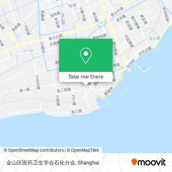 金山区医药卫生学会石化分会 map