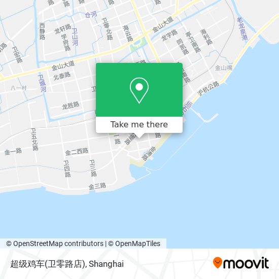 超级鸡车(卫零路店) map