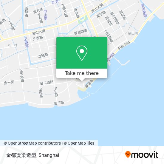 金都烫染造型 map