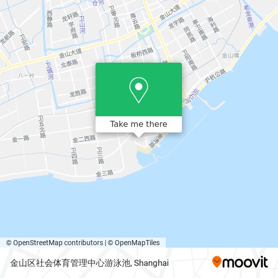 金山区社会体育管理中心游泳池 map