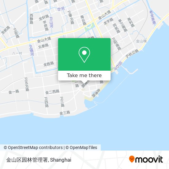 金山区园林管理署 map