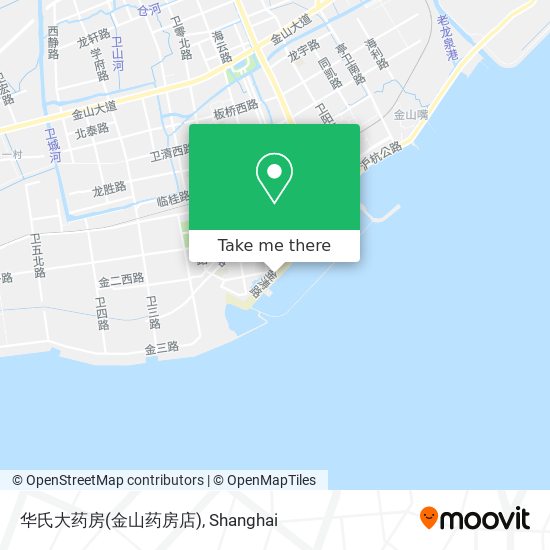 华氏大药房(金山药房店) map