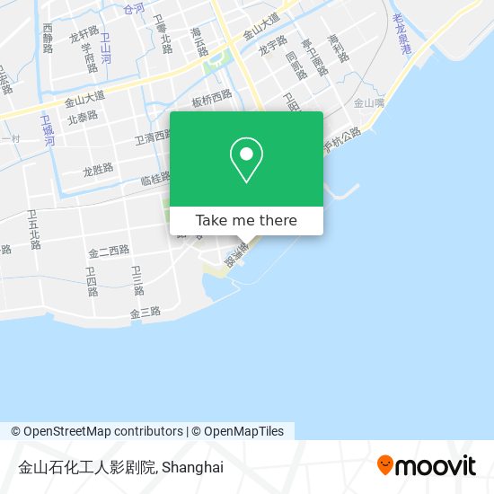 金山石化工人影剧院 map