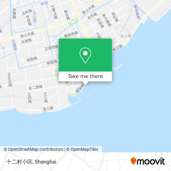 十二村小区 map