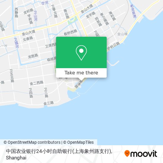 中国农业银行24小时自助银行(上海象州路支行) map