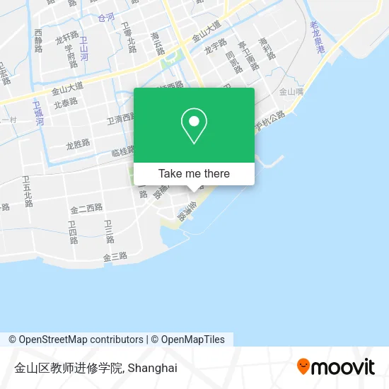 金山区教师进修学院 map