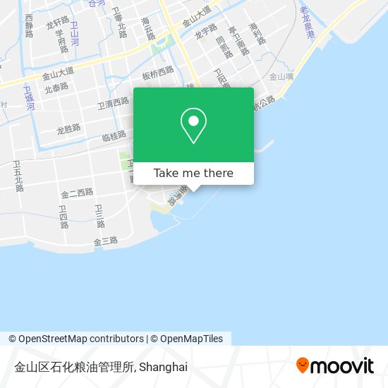 金山区石化粮油管理所 map