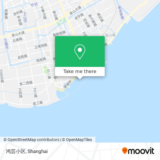鸿芸小区 map