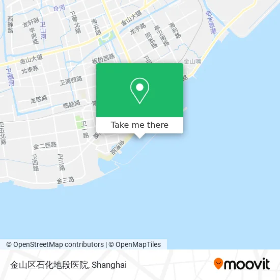 金山区石化地段医院 map