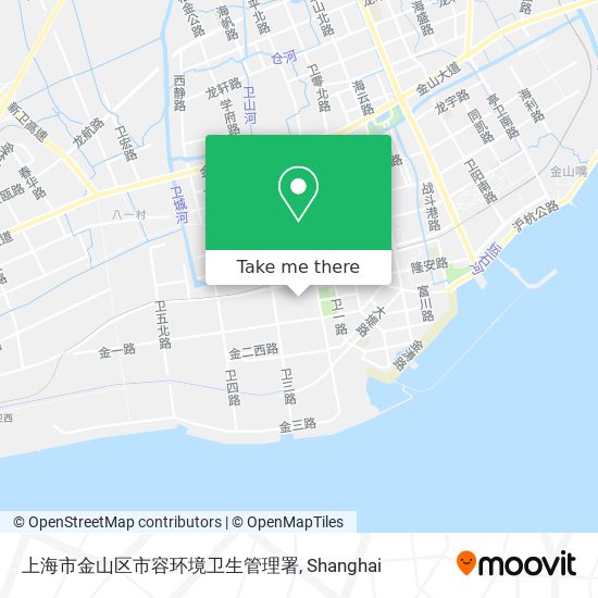 上海市金山区市容环境卫生管理署 map