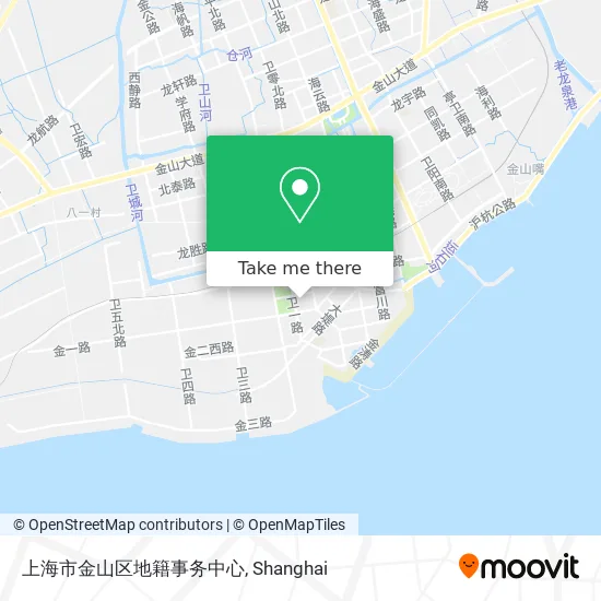 上海市金山区地籍事务中心 map