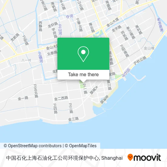 中国石化上海石油化工公司环境保护中心 map