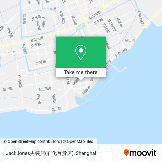 JackJones男装店(石化百货店) map