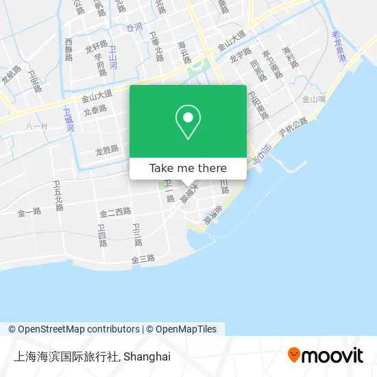 上海海滨国际旅行社 map