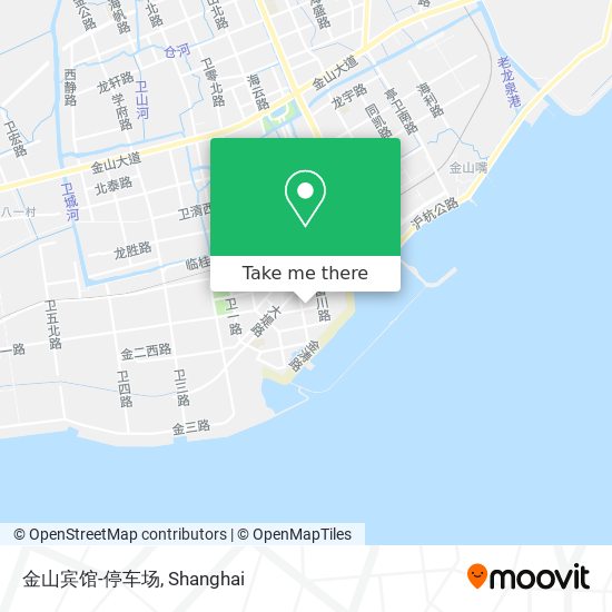 金山宾馆-停车场 map