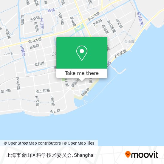 上海市金山区科学技术委员会 map