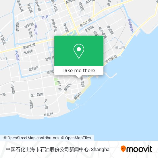 中国石化上海市石油股份公司新闻中心 map