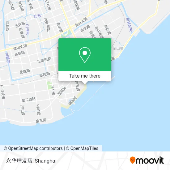 永华理发店 map