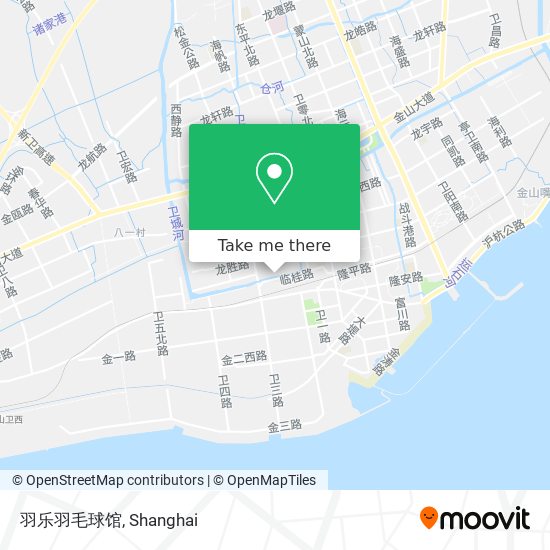 羽乐羽毛球馆 map