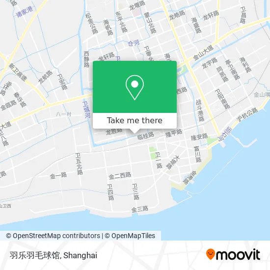 羽乐羽毛球馆 map