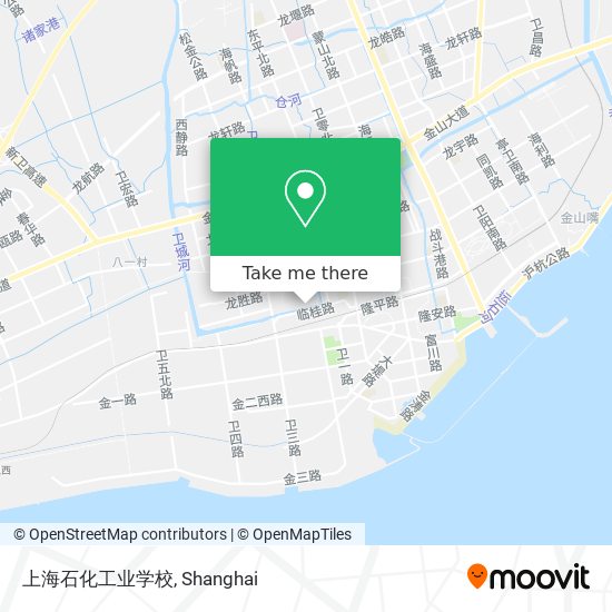 上海石化工业学校 map