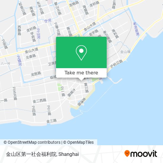 金山区第一社会福利院 map