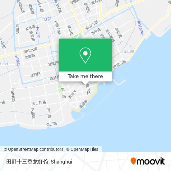 田野十三香龙虾馆 map