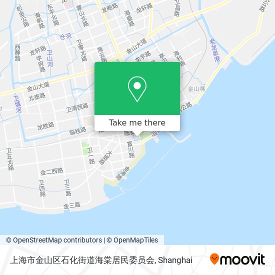上海市金山区石化街道海棠居民委员会 map
