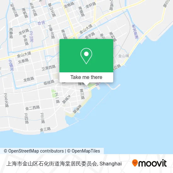 上海市金山区石化街道海棠居民委员会 map