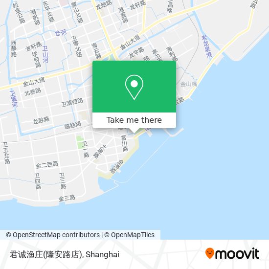 君诚渔庄(隆安路店) map