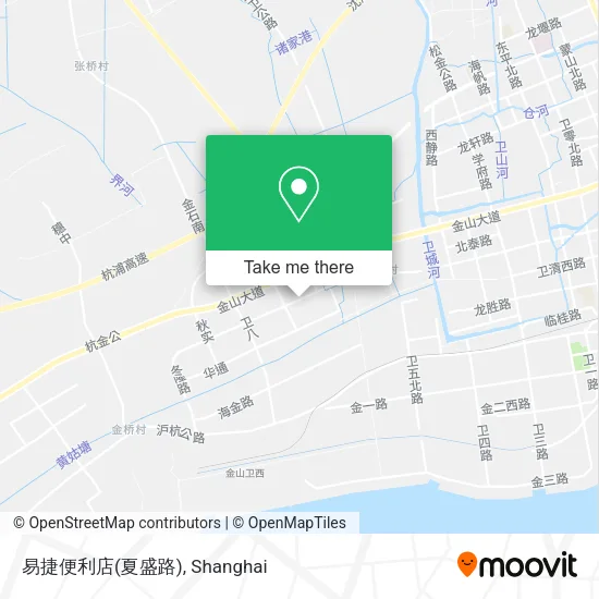 易捷便利店(夏盛路) map