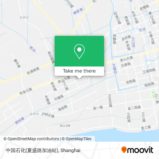 中国石化(夏盛路加油站) map